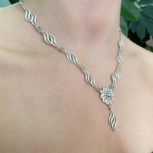 Filigree  Silver Jewelry Set