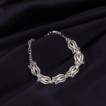 Fligree Silver Tulip Model Silver Set