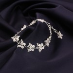 Fligree Butterfly Silver Set