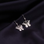 Fligree Butterfly Silver Set