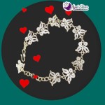 Fligree Butterfly Silver Set