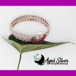 Mersin Straw Silver Bungle