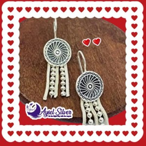 Fligree Silver Earrings