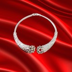 Dorika Silver Bangle